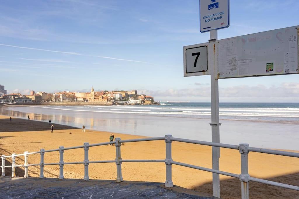 Escalera 7 Apartment Gijon Luaran gambar