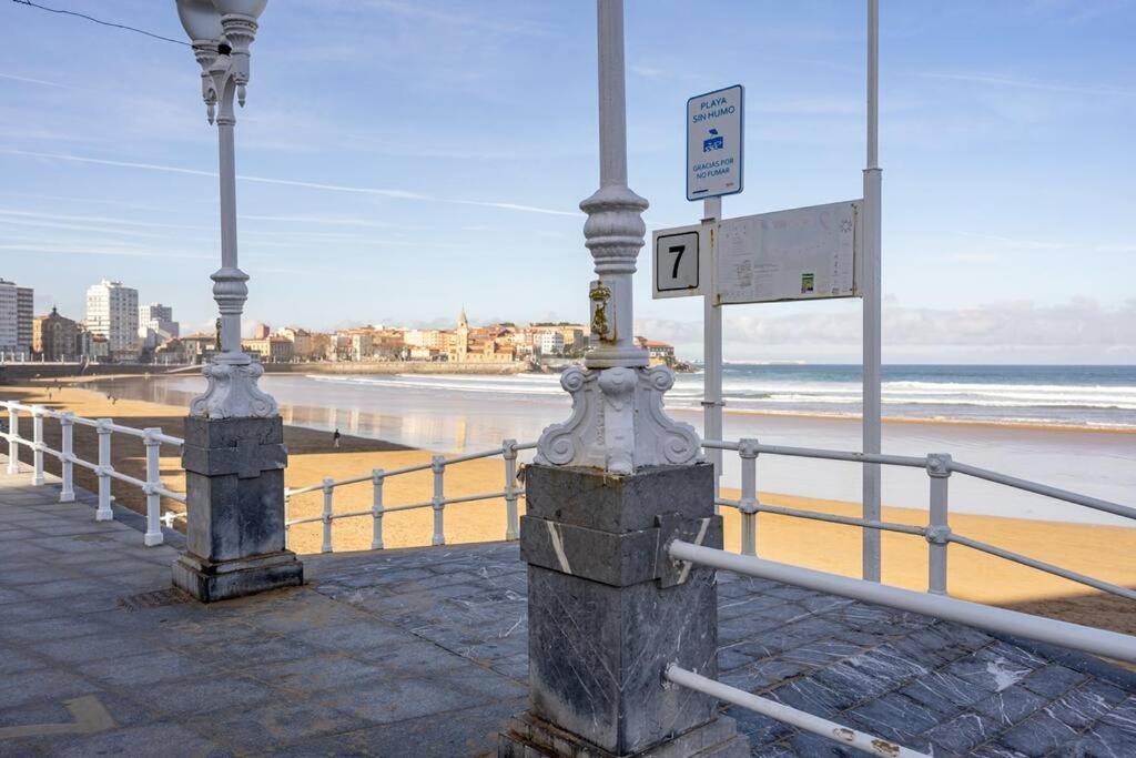 Escalera 7 Apartment Gijon Luaran gambar